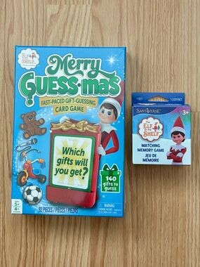 Elf on the Shelf Games — Merry Guess-mas and Memory